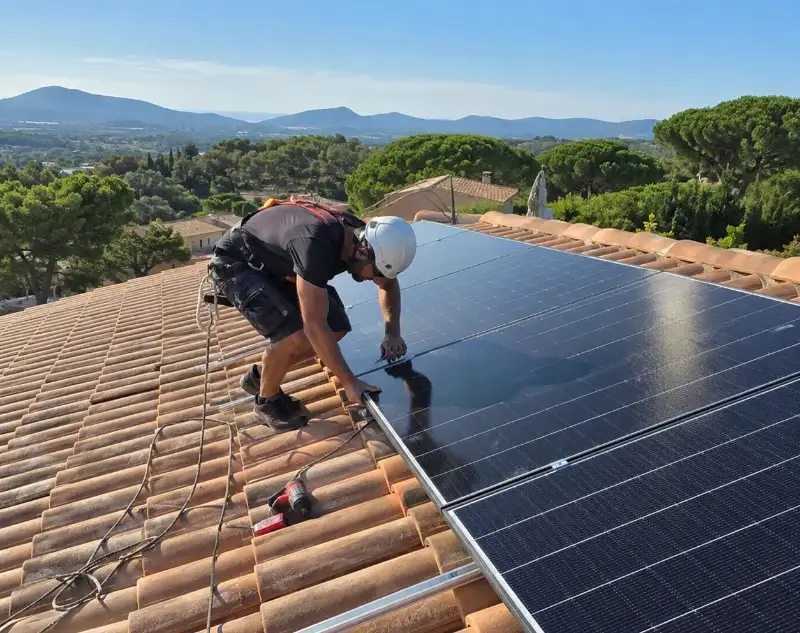 Installateur panneaux solaires Ponteilla — pose photovoltaïque sur toiture