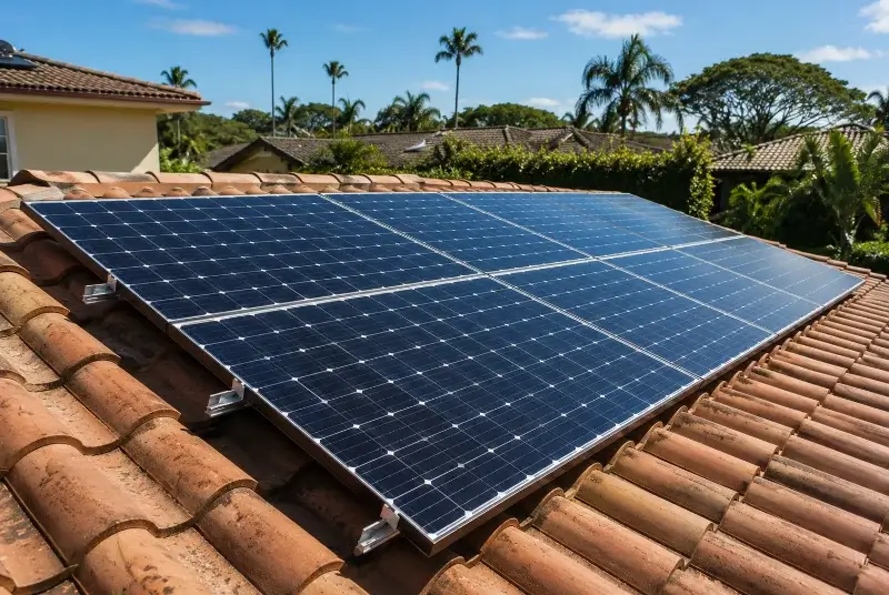 Installation de panneaux solaires à Ponteilla